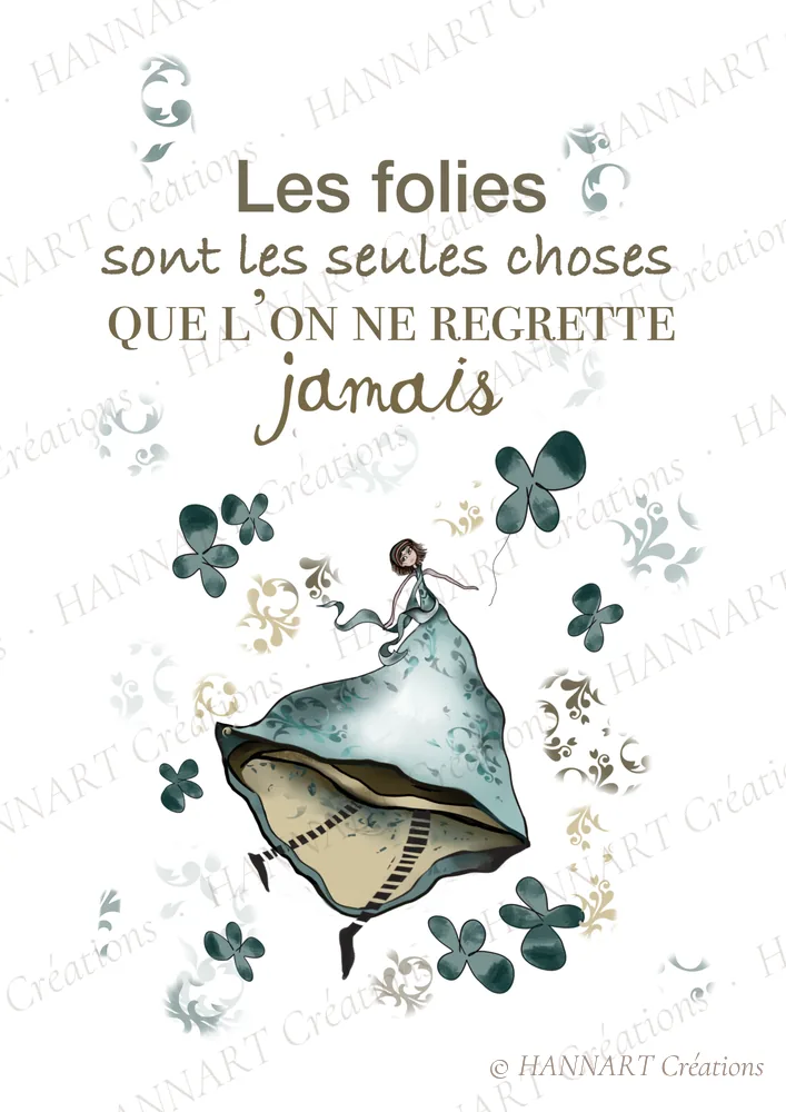 Les folies – illustration HANNART Créations