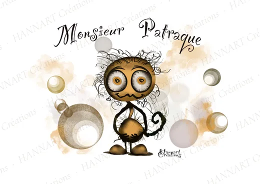 Monsieur patraque – illustration HANNART
